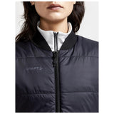 Core Light Padded Vest W - Black - Closeup 5