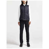 Core Light Padded Vest W - Black - Closeup 6