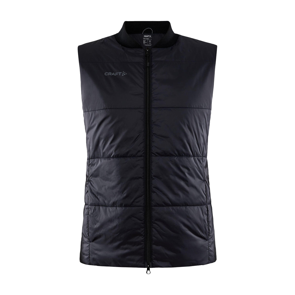Core Light Padded Vest W - Black - Front