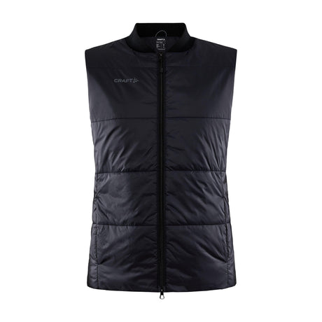 Core Light Padded Vest W - Black - Front