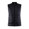 Core Light Padded Vest W - Black - Front