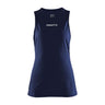 Rush Slim Singlet W - Navy - Front