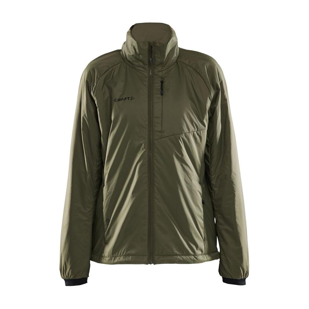 Core Light Padded Jacket W - Dark Green - Front