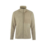 Adv Explore Heavy Fleece Jkt M - Beige/Melange - Front