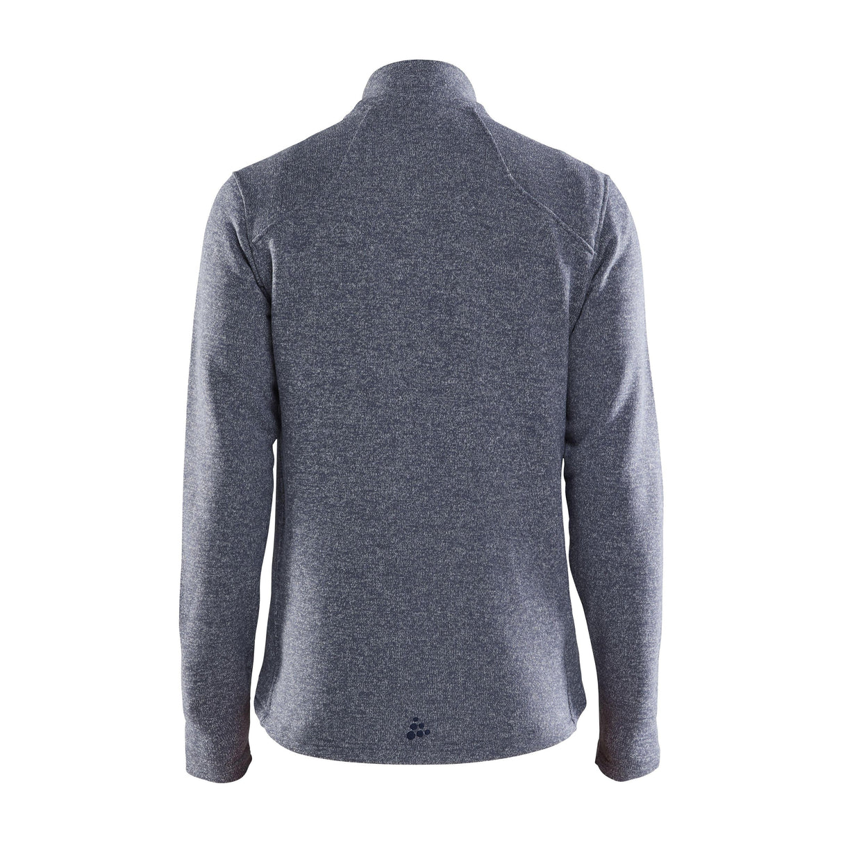 Adv Explore Heavy Fleece Jkt M - Grey Melange - Back