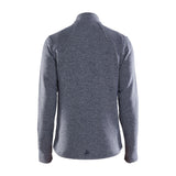 Adv Explore Heavy Fleece Jkt M - Grey Melange - Back