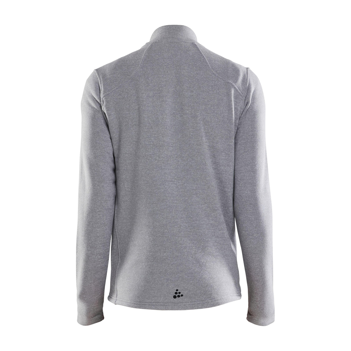 Adv Explore Heavy Fleece Jkt M - Grey Melange/Black - Back