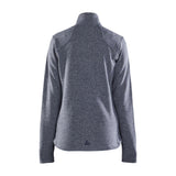 Adv Explore Heavy Fleece Jkt W - Grey Melange - Back