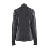 Adv Explore Heavy Fleece Jkt W - Black Melange - Back