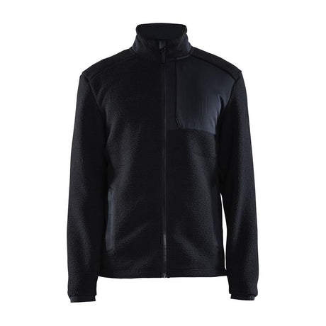 Adv Explore Pile Fleece Jkt M - Black - Front