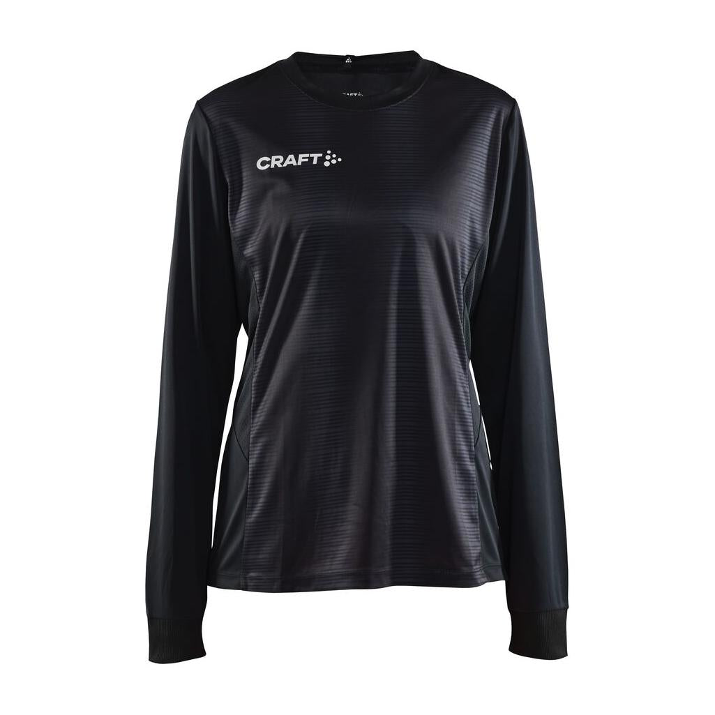 Progress 2.0 Gk Ls Jersey W - Black - Front