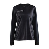 Progress 2.0 Gk Ls Jersey W - Black - Front