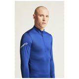 Adv Nordic Ski Club Jersey M - Club Cobolt/White - Closeup 6