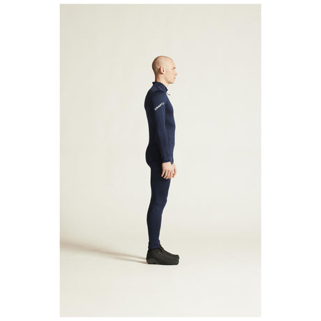 Adv Nordic Ski Club Jersey M - Dark Blue/White - Closeup 2