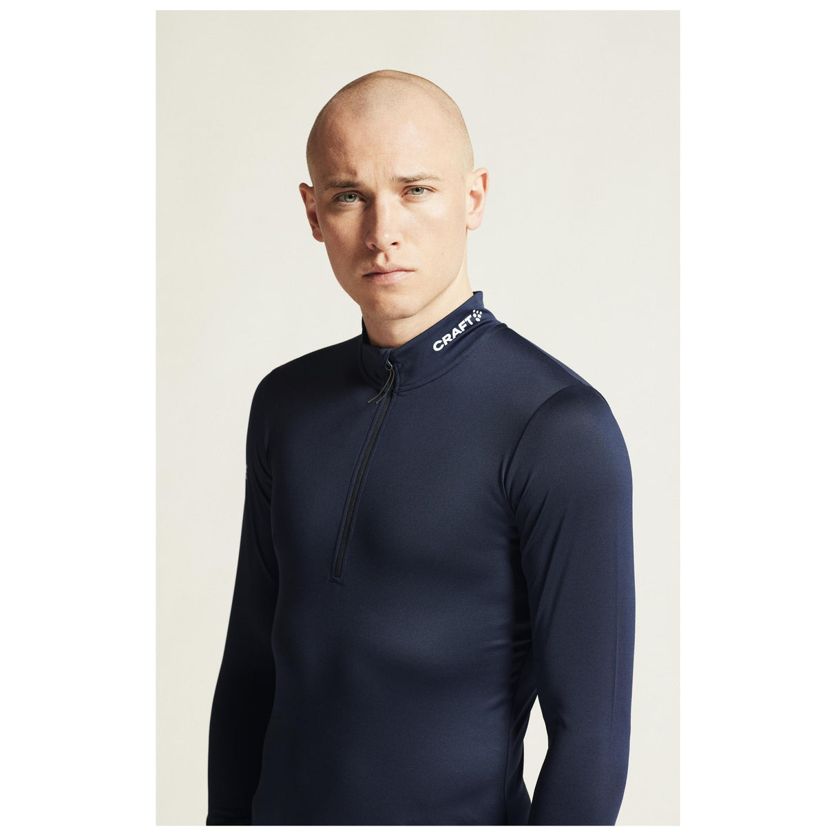 Adv Nordic Ski Club Jersey M - Dark Blue/White - Closeup 6