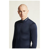 Adv Nordic Ski Club Jersey M - Dark Blue/White - Closeup 6