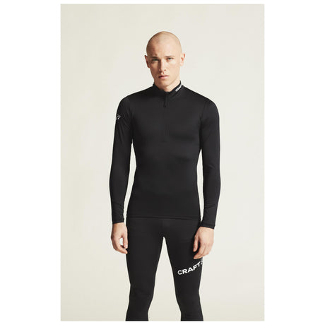 Adv Nordic Ski Club Jersey M - Black/White - Closeup 5