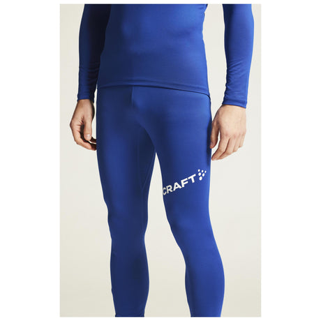 Adv Nordic Ski Club Tights M - Club Cobolt/White - Closeup 6