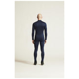 Adv Nordic Ski Club Tights M - Dark Blue/White - Closeup 4