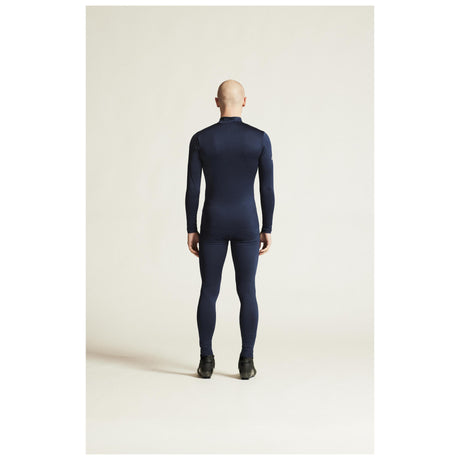 Adv Nordic Ski Club Tights M - Dark Blue/White - Closeup 4