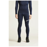 Adv Nordic Ski Club Tights M - Dark Blue/White - Closeup 5
