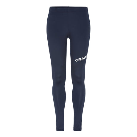 Adv Nordic Ski Club Tights M - Dark Blue/White - Front