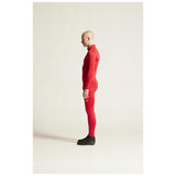 Adv Nordic Ski Club Tights M - Red/White - Closeup 3