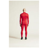 Adv Nordic Ski Club Tights M - Red/White - Closeup 4