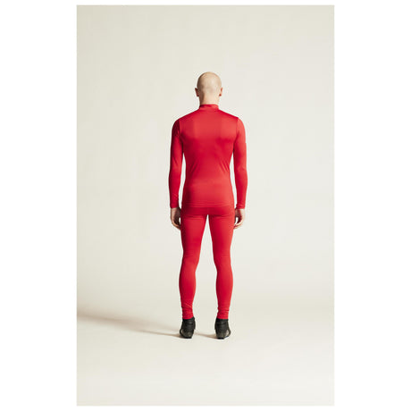 Adv Nordic Ski Club Tights M - Red/White - Closeup 4