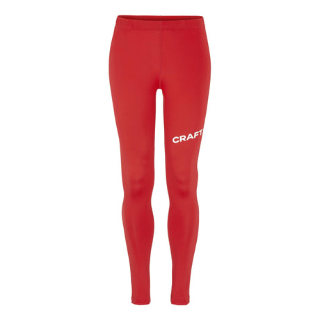 Adv Nordic Ski Club Tights M - Red/White - Front