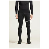 Adv Nordic Ski Club Tights M - Black/White - Closeup 5