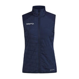 Adv Nord Ski Club Vest W - Dark Blue - Front