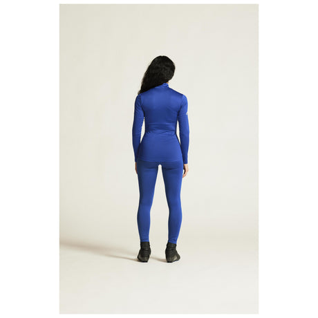 Adv Nordic Ski Club Jersey W - Club Cobolt/White - Closeup 4