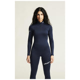 Adv Nordic Ski Club Jersey W - Dark Blue/White - Closeup 5