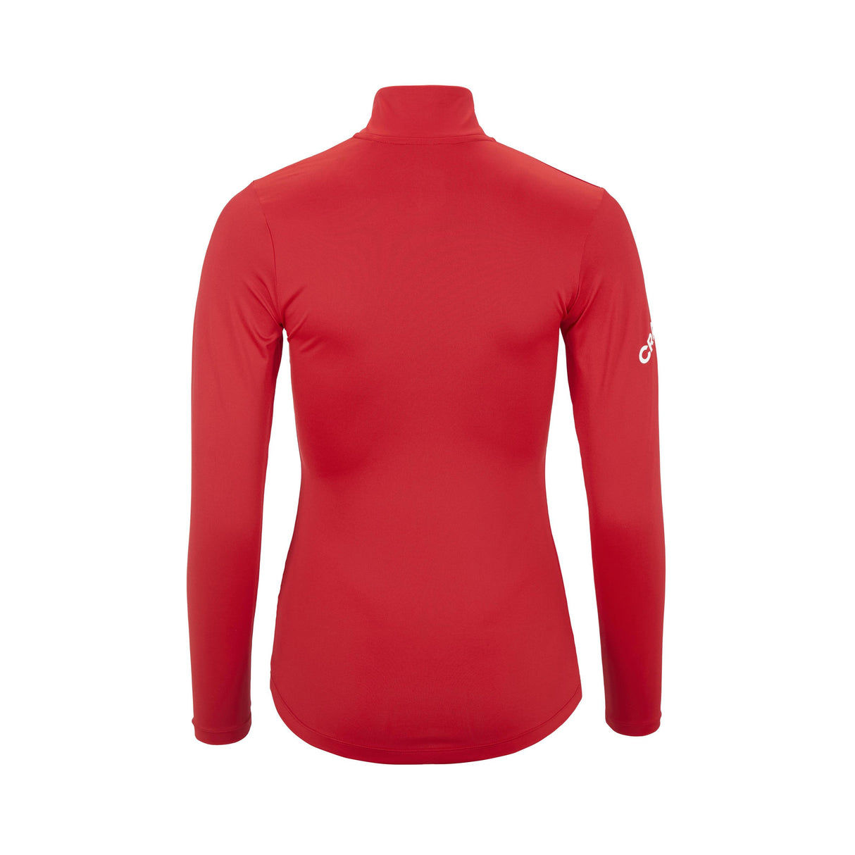 Adv Nordic Ski Club Jersey W - Red/White - Back