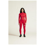 Adv Nordic Ski Club Jersey W - Red/White - Closeup 1