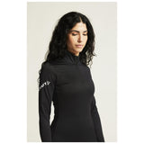 Adv Nordic Ski Club Jersey W - Black/White - Closeup 6