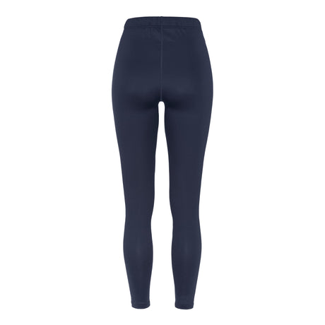 Adv Nordic Ski Club Tights W - Dark Blue/White - Back