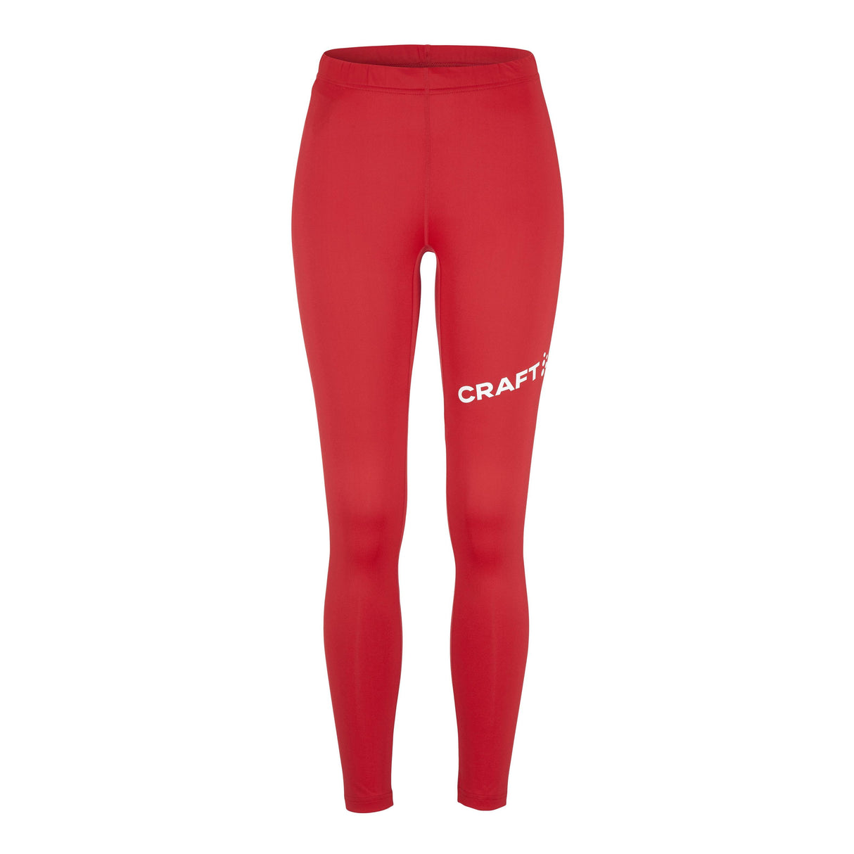 Adv Nordic Ski Club Tights W - Red/White - Front
