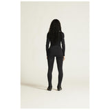 Adv Nordic Ski Club Tights W - Black/White - Closeup 4