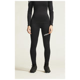 Adv Nordic Ski Club Tights W - Black/White - Closeup 5