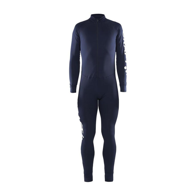 Adv Nordic Ski Club Suit M - Dark Blue - Front