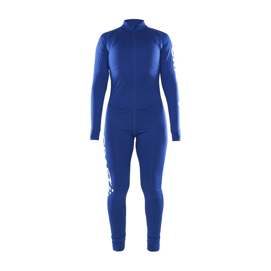 Adv Nordic Ski Club Suit W - Cobalt - Front
