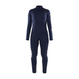 Adv Nordic Ski Club Suit W - Dark Blue - Front