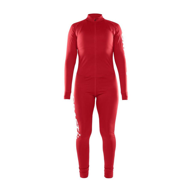 Adv Nordic Ski Club Suit W - Red - Front