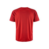 Squad Go Contrast Jersey M - Red - Back