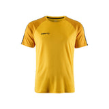 Squad Go Contrast Jersey M - Yellow/Golden - Front