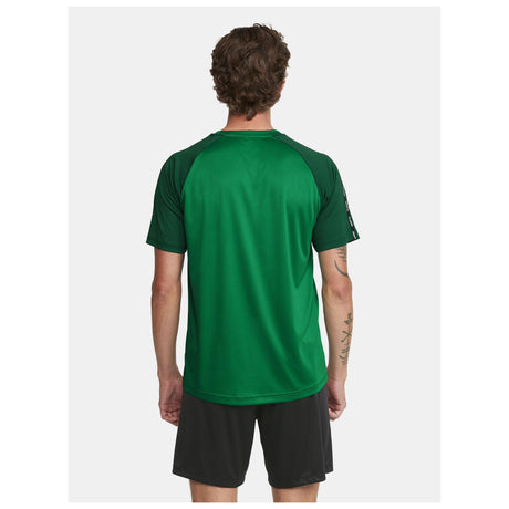 Squad Go Contrast Jersey M - Green/Ivy - Closeup 3