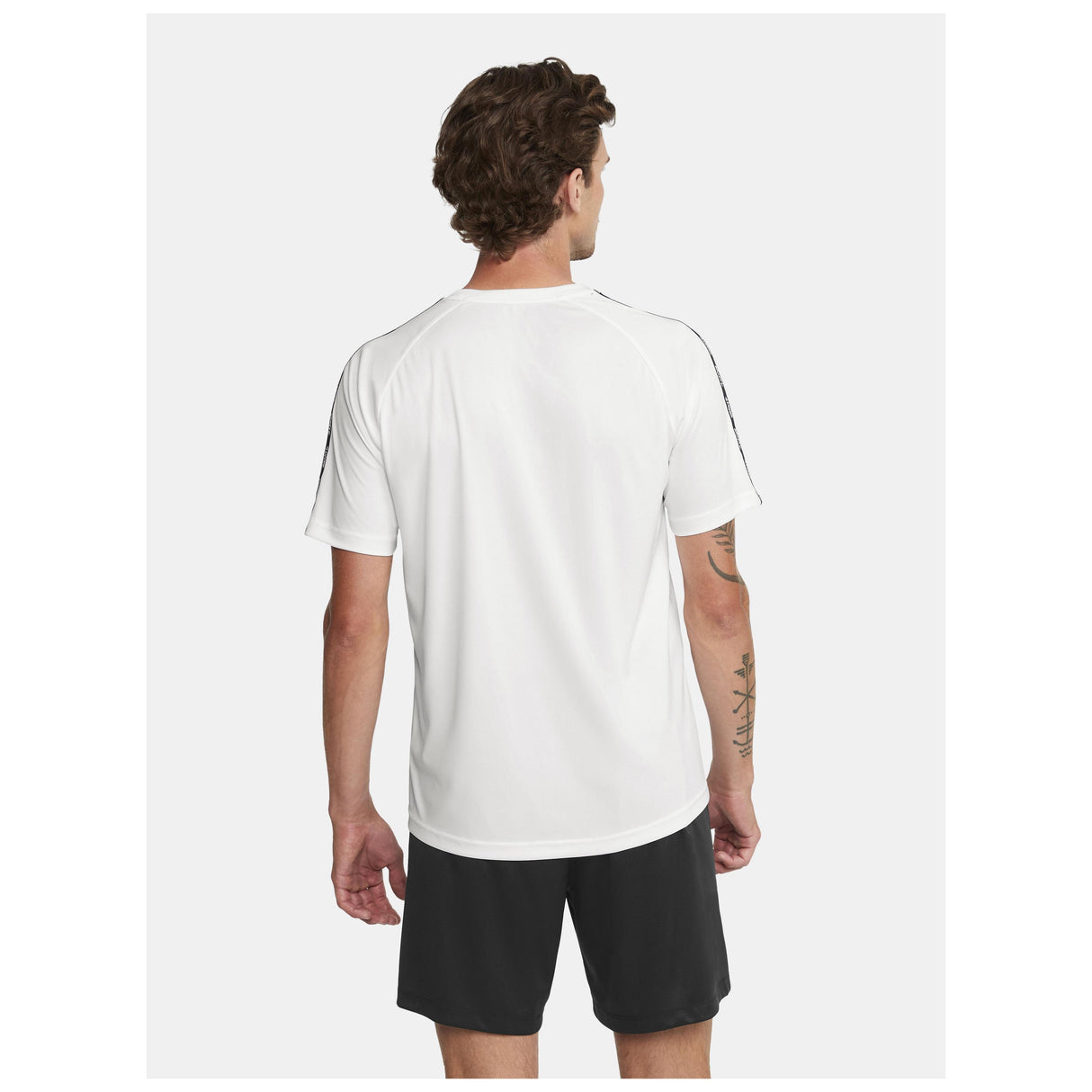 Squad Go Contrast Jersey M - White - Closeup 3