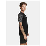 Squad Go Contrast Jersey M - Black - Closeup 2